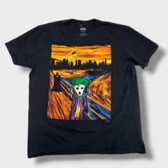 ま】00's BATMAN ジョーカー ムンク プリントTシャツ XL - メルカリ