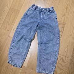 ケミカルウォッシュ デニムパンツ キッズのサムネイル