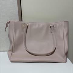 ビジネスバッグ トートバッグ ピンクベージュのサムネイル