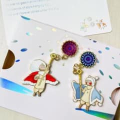 【未連携】Sky 星を紡ぐ子どもたち ピンバッジ 来福の花火のサムネイル