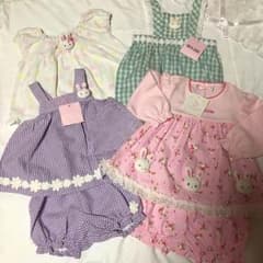 新品 メゾピアノ うさぎさん お洋服 セットのサムネイル