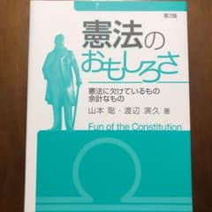 憲法のおもしろさ 憲法に欠けているもの余計なもののサムネイル