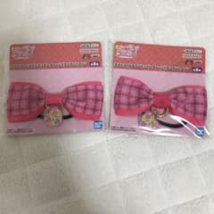 新品　キミとアイドルプリキュア　チャーム付きリボンヘアゴム　キュアアイドル　2個