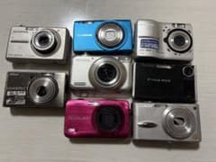 デジカメ　ジャンク8台まとめ売りCASIO OLYMPUS Panasonic デジカメ ジャンク8台まとめ売りCASIO OLYMPUS Panasonic - メルカリ