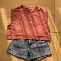 ハニーズ⭐︎コルザ　S  夏セット　ベスト　ショートパンツのサムネイル