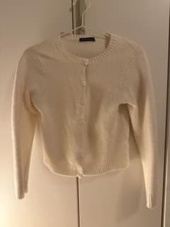 BRANDY MELVILLE ホワイト カーディガンのサムネイル