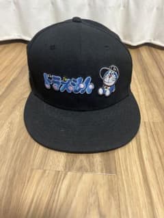 NEW ERA ドラえもん 9FIFTY 刺繍 キャップ スナップバック 黒のサムネイル