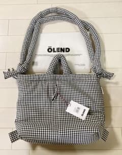 OLEND オレンド ショルダーバッグ ONASOFT BAG ギンガムチェック