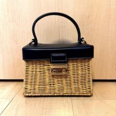 ZARA バッグ 2WAY カゴバッグ ブラックのサムネイル