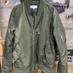 BAYCREST MA-1 フライトジャケット カーキ Lのサムネイル