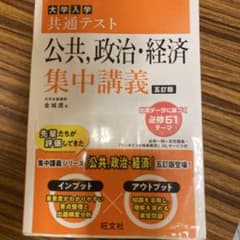 大学入学共通テスト公共,政治・経済集中講義のサムネイル