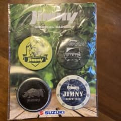 新型ジムニー　マスク　グッズ　非売品　缶バッジのサムネイル