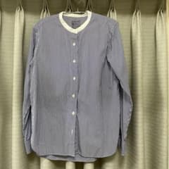 無印良品 ノーカラーシャツ Lサイズのサムネイル