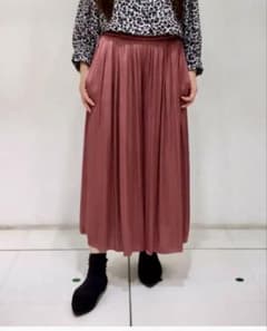 組曲 ヴィンテージサテン ギャザーパンツ Sサイズ 美品のサムネイル