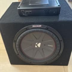 KICKER Comp Rウーファー 12インチ KENWOODアンプセット - メルカリ