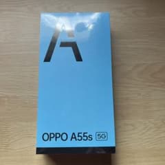 【新品未開封】oppo A55s ブラック オッポ スマートフォンのサムネイル