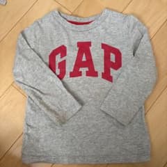 Thumbnail of GAP グレー ロゴプリント Tシャツ 95センチ