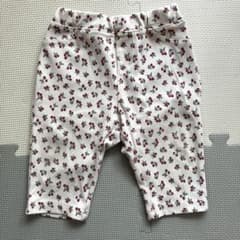 さくらんぼ柄　ホワイトパンツ 80cmのサムネイル