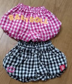 かぼちゃパンツ 110サイズ 2枚セットのサムネイル