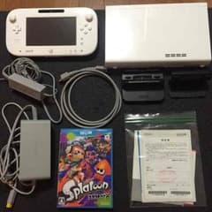 wiiu プレミアムセット32GB(保証書付)＋スプラトゥーンのサムネイル