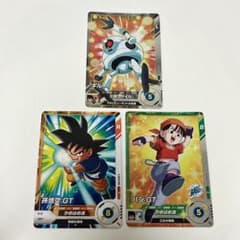ドラゴンボール　孫悟空GT・パンGT他まとめ売り ドラゴンボール GT ギル 孫悟空 パン 3枚セット ダイバーズ - メルカリ