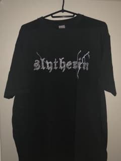 slytherin Tシャツ白黒　かいと用のサムネイル