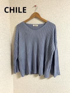 CHILE ☆ V 넥 풀오버 니트