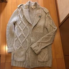 DIESEL メンズ グレーニットアウターのサムネイル