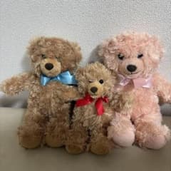 テディベア 3体セットのサムネイル
