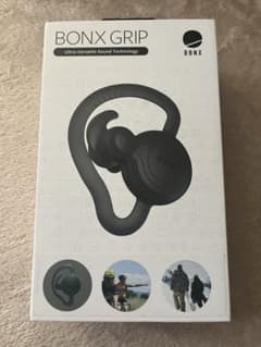 BONX GRIP ワイヤレスイヤホン ブラック ボンクス グリップ - メルカリ