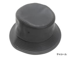NEWHATTAN PU LEATHER BUCKET HAT(CH L/XL)のサムネイル