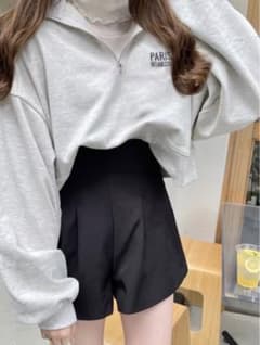 ハイウエストタックショートパンツ[at1647]のサムネイル