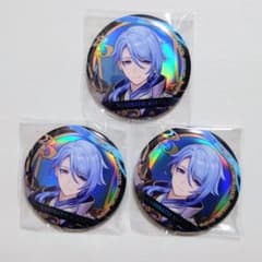原神 ホログラム 缶バッジ 稲妻城 神里綾人 3個セットのサムネイル