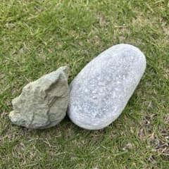 天然石 観賞用 水石 2個セット - メルカリ