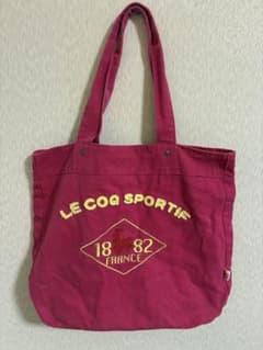 LE COQ SPORTIF ピンク トートバッグのサムネイル