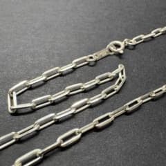 太め 6g 50㎝】ナバホチェーンネックレス silver925 - メルカリ