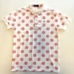 FRED PERRY ポロシャツ ドット柄 月桂樹刺繍のサムネイル