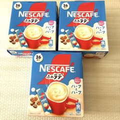 ネスカフェ ふわラテ ハーフ&ハーフ スティックコーヒー 3箱のサムネイル