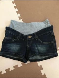 マタニティデニム ショートパンツ Sのサムネイル