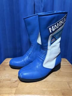 当時物 NANKAI 南海 ナンカイ レーシングブーツ 青 23.5cm - メルカリ