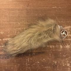 ファーチャーム キーホルダー ブラウンのサムネイル