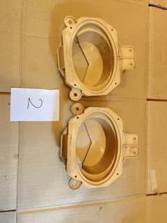 フィガロ FK10 純正 フロント スピーカー ブラケット 枠 左右　No.2のサムネイル