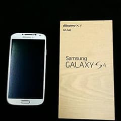 美品 galaxy S4 docomoのサムネイル