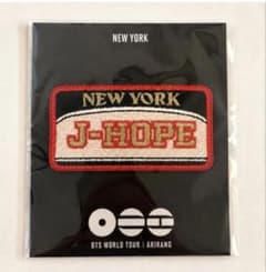 Y*h様 【超貴重 ニューヨーク限定】BTS アリランツアー　刺繍ピンバッジ　ジ 超貴重 ニューヨーク限定】BTS アリラン ツアーグッズ 刺繍ピンバッジ