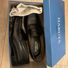 HARUTA ブラック ローファー　学生靴　ハルタ　23 23.5美品のサムネイル
