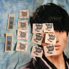 関ジャニ∞ボディシール黒のサムネイル