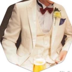 大幅お値下げ中☆タキシードフルセット☆新郎 結婚式、二次会に！のサムネイル