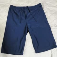 【美品】ネイビー 水着 男児用　160のサムネイル