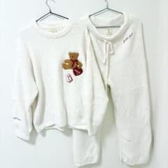 極美品gelato pique ベビモコベアさがらプルオーバー&パンツ上下セット