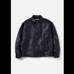 NEIGHBORHOOD LEATHER ZIP WORK JACKET - メルカリ